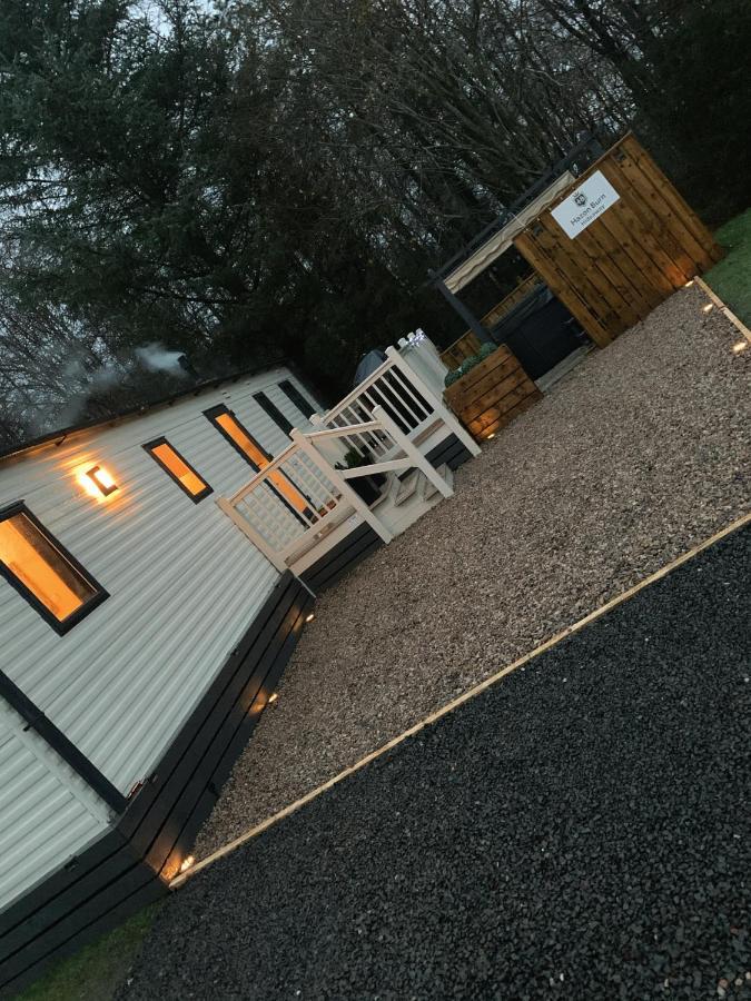 Percy Wood Lodge With Hot Tub Near Alnwick Swarland Exteriör bild